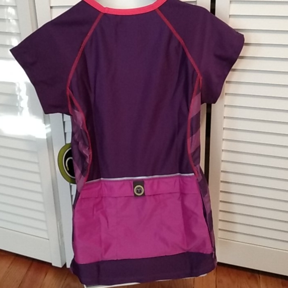 MOXIE Cycling athletic color block tee Medium - Picture 2 of 4